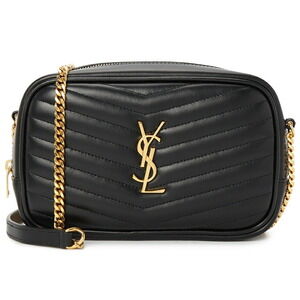 SAINT LAURENT PARIS Lou Chain Shoulder Bag